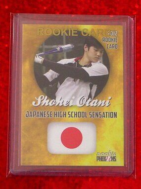 Shohei Ohtani  Japan High School Sensation Card